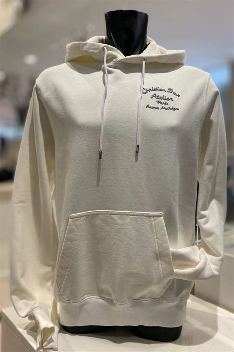 dior towel hoodie white|christian Dior sweatsuit.